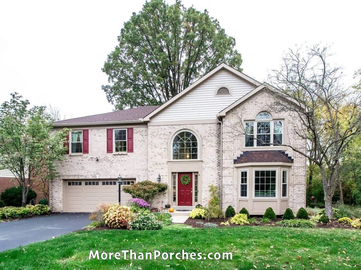 porch_simplicity_landscaped_white_brick_home